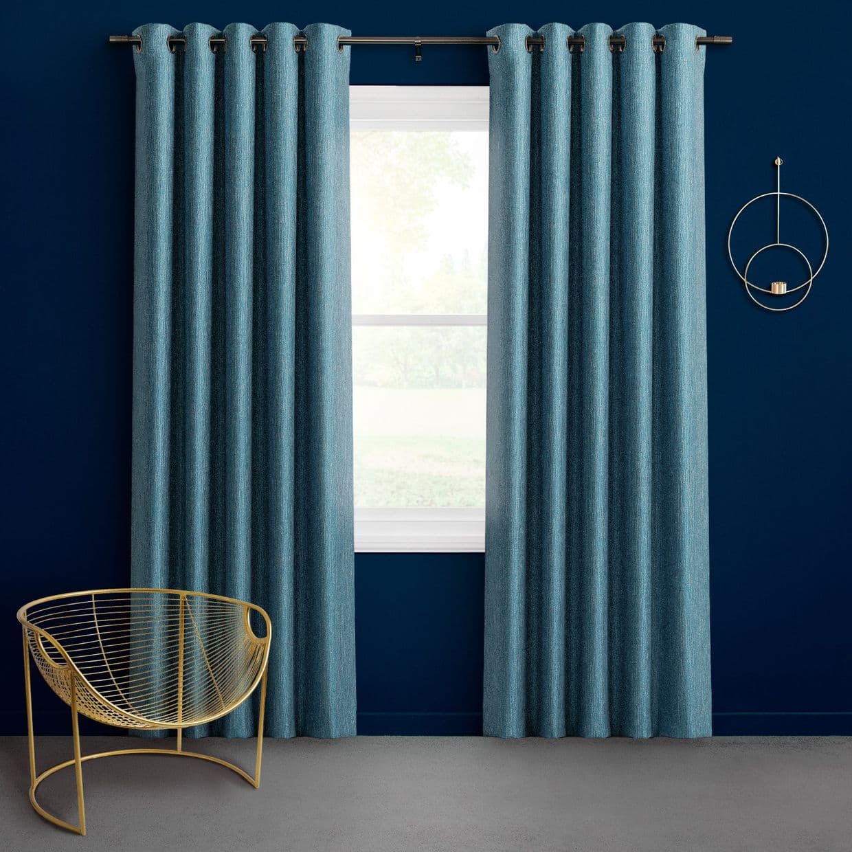 Surface Peacock Curtain