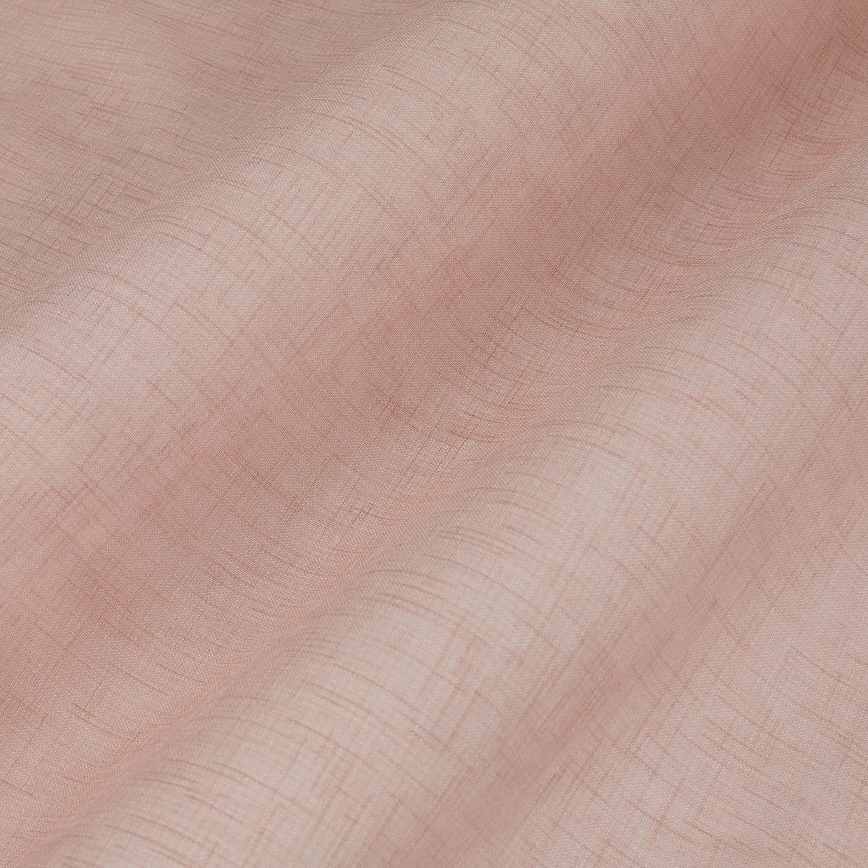 Serenity Powder Pink Voile Roman Blind