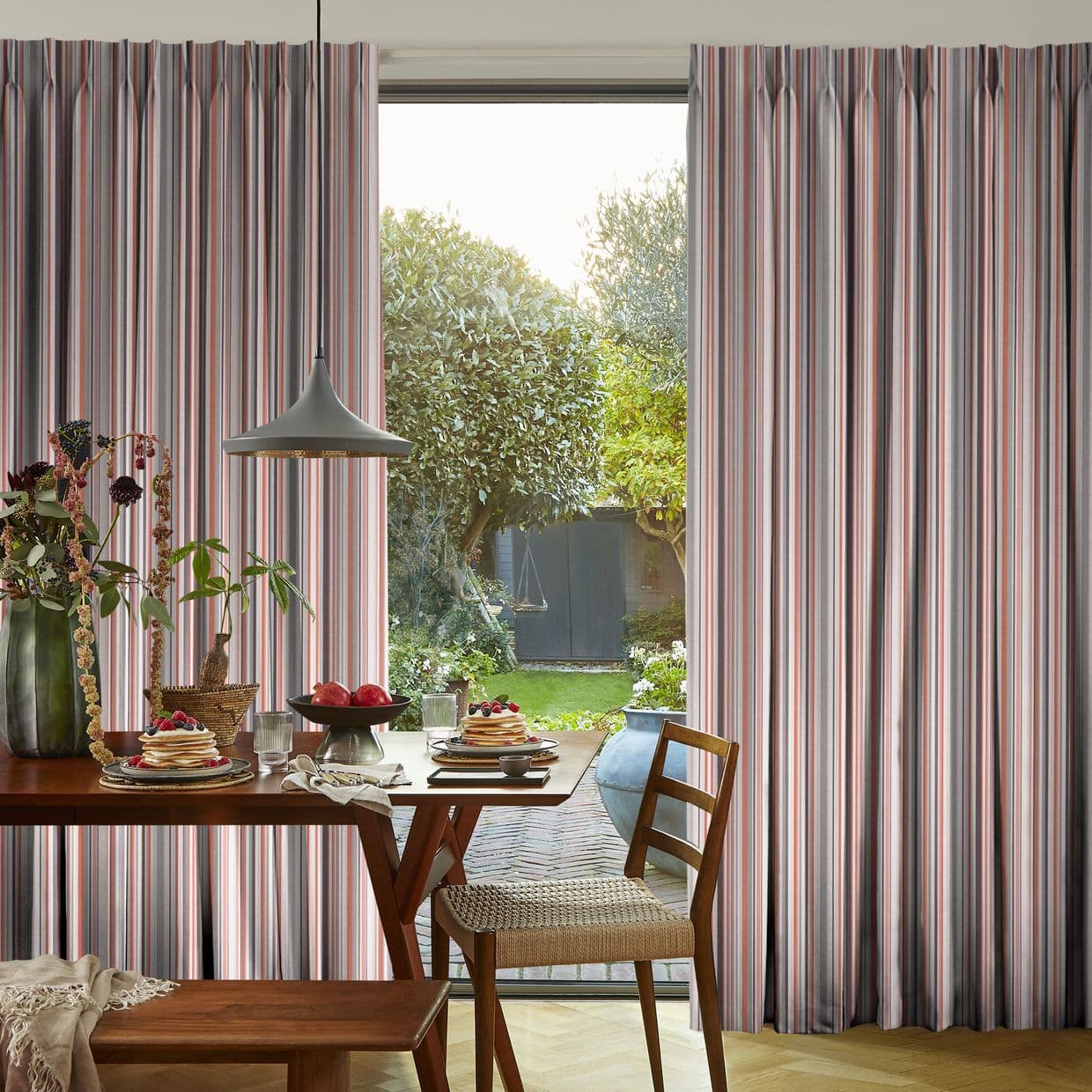 City Cherry Curtain