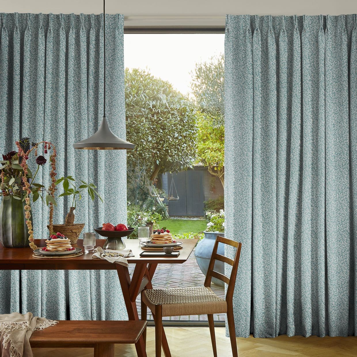 Coral Pacific Curtain