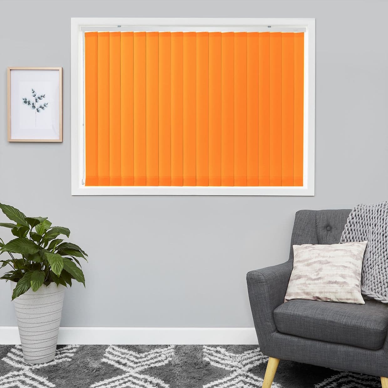 Acacia Amberglow Vertical Blind
