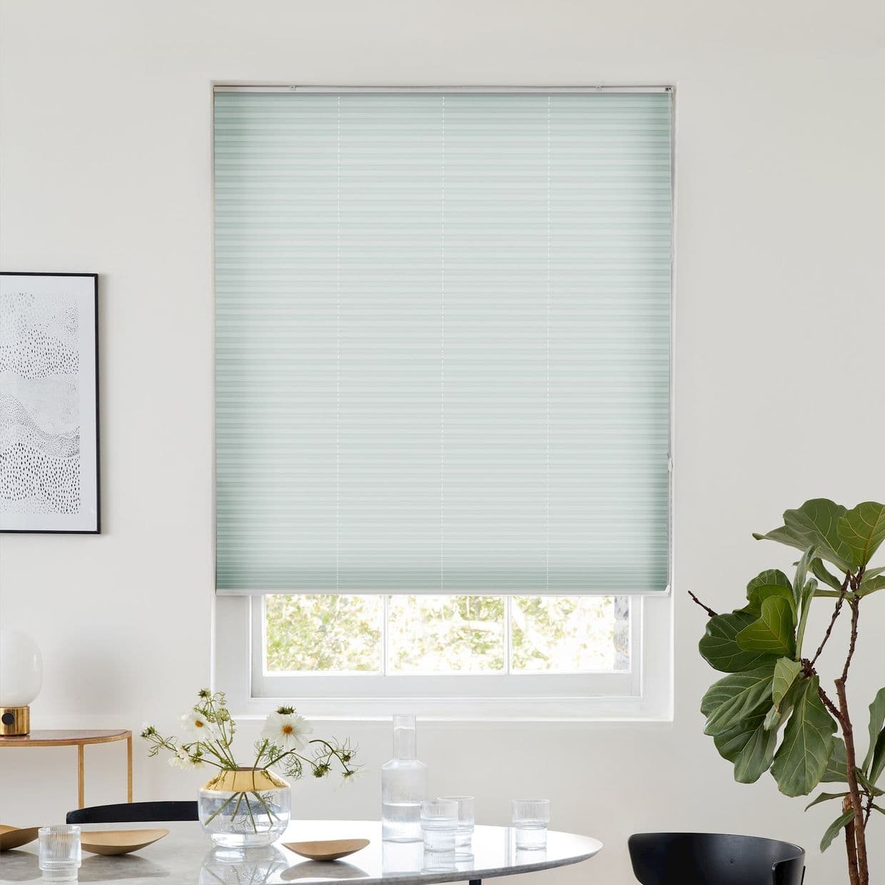 Highgrove Sky Pleated Blind