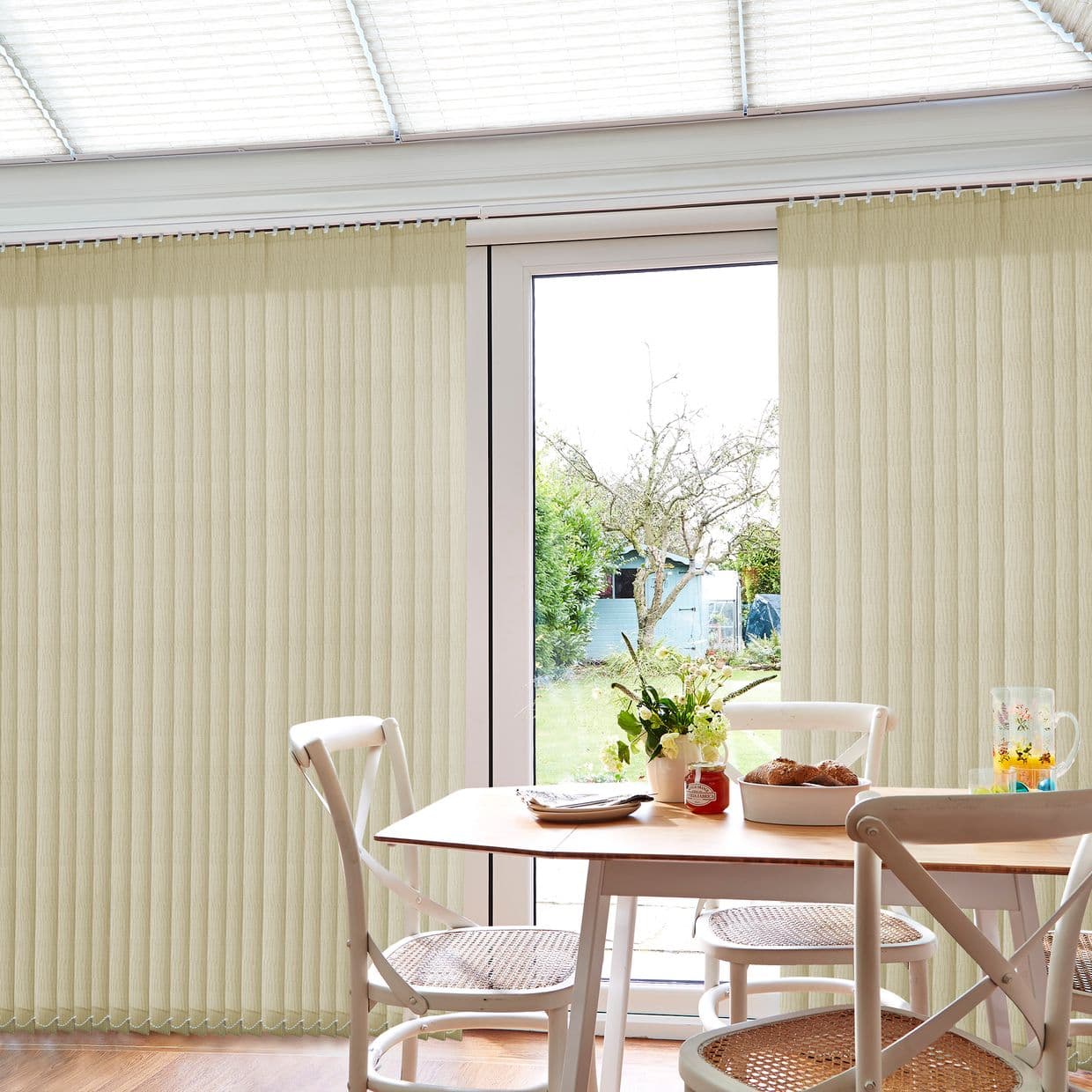 Minnie Sand Conservatory Vertical Blind
