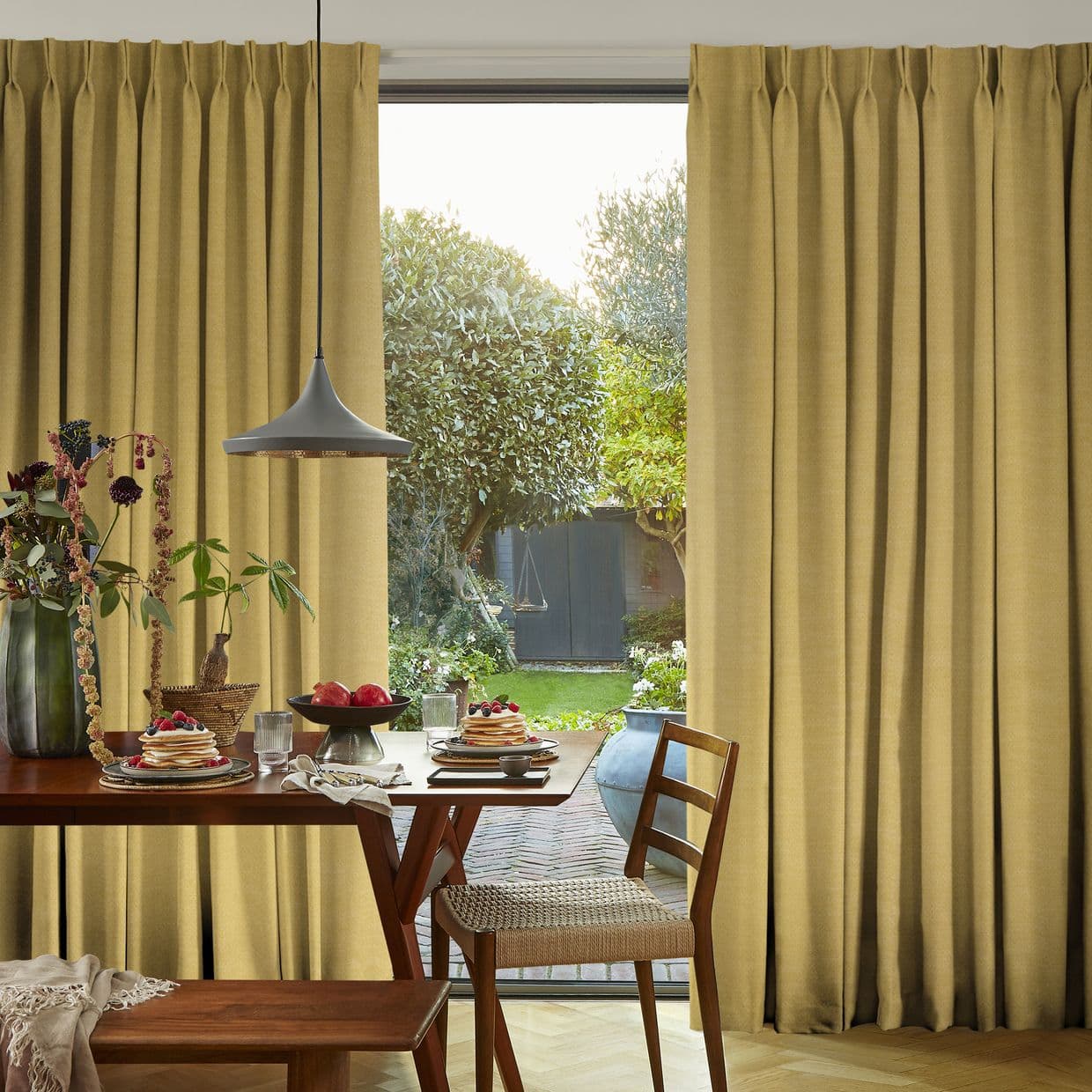 Pearl Wheat Curtain