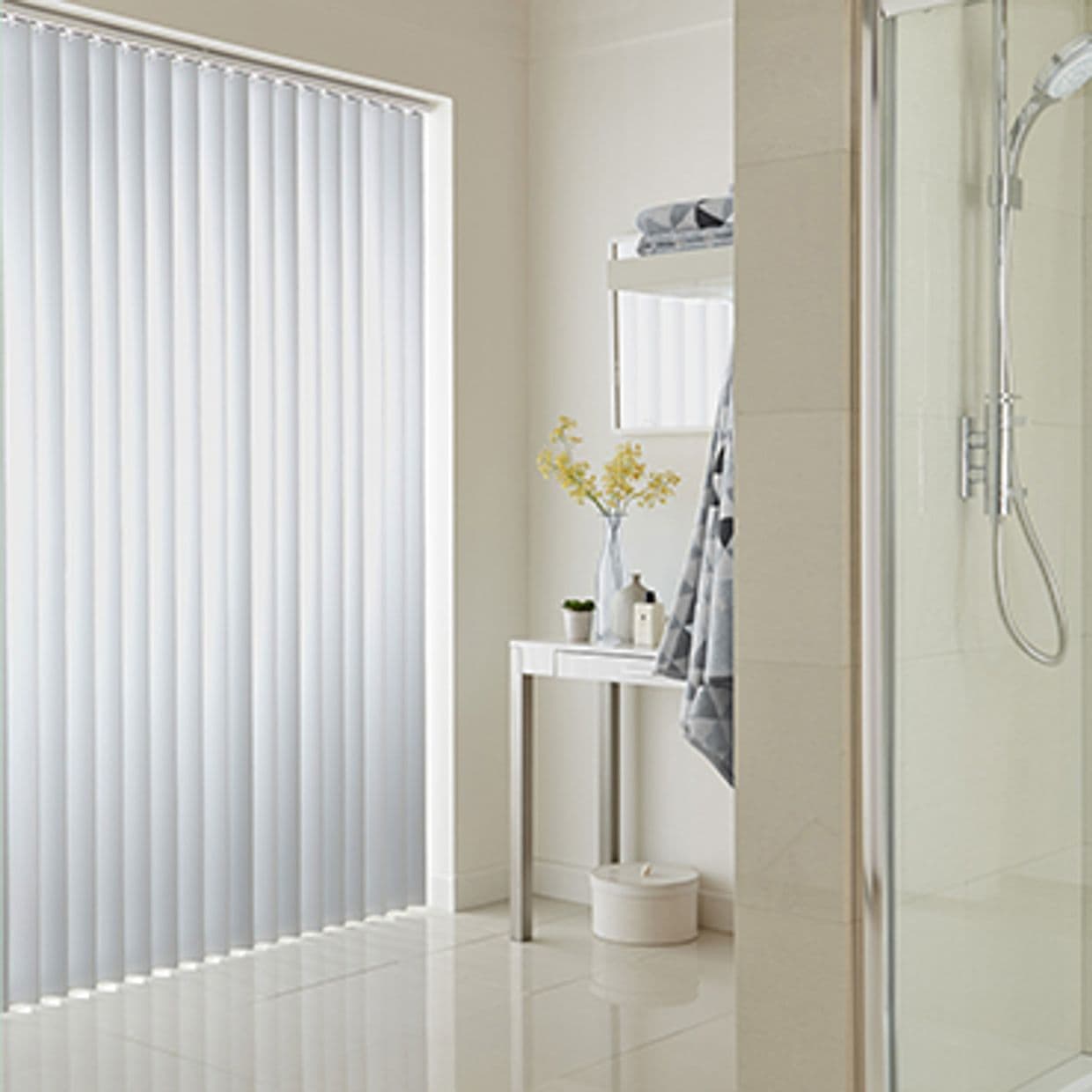 Acacia Ice Vertical Blind