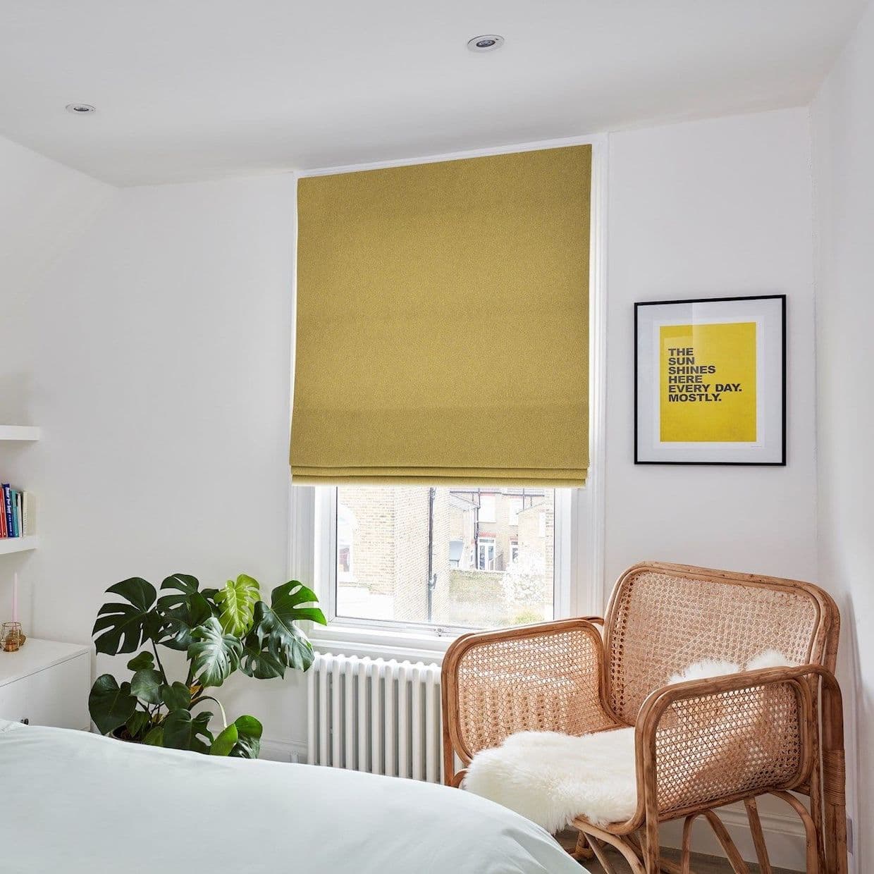Huxley Honey Roman Blind