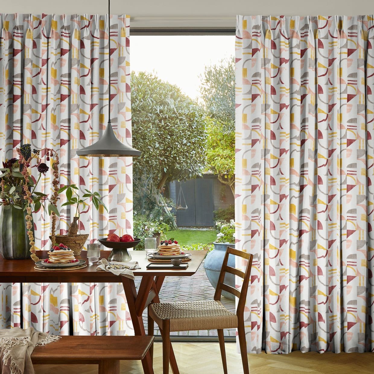 Block Terracotta Curtain