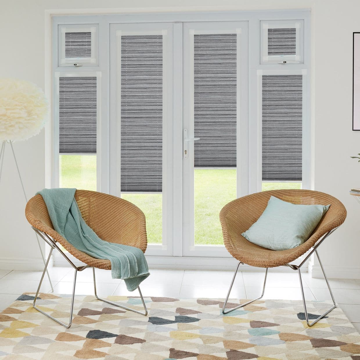 Montoya Grey Perfect fit Pleated blind
