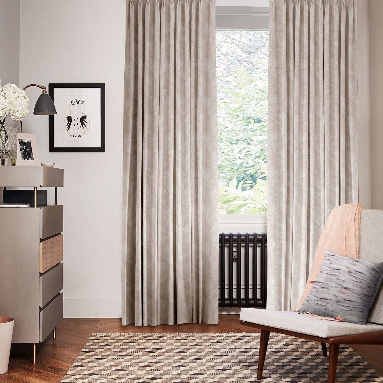 Quill Hush Curtain