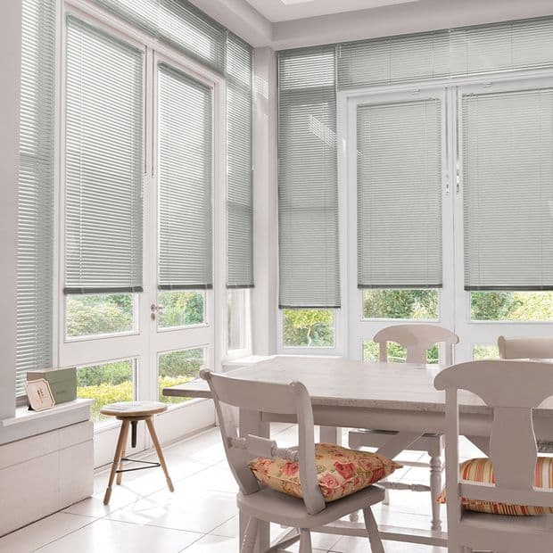 Spectrum Mint Cream Conservatory Venetian blind