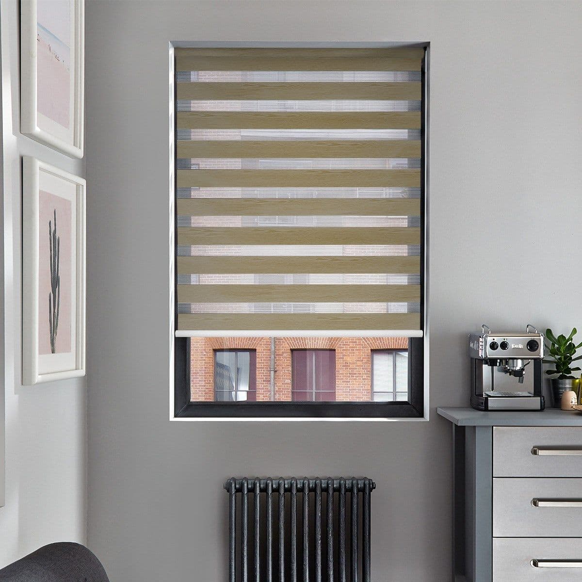 Prism Taupe Day and Night Blind