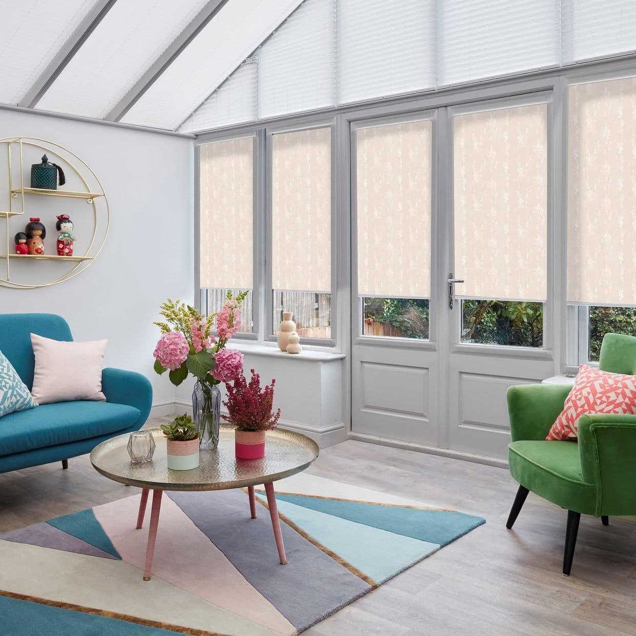 Somma Antique Conservatory Roller blind