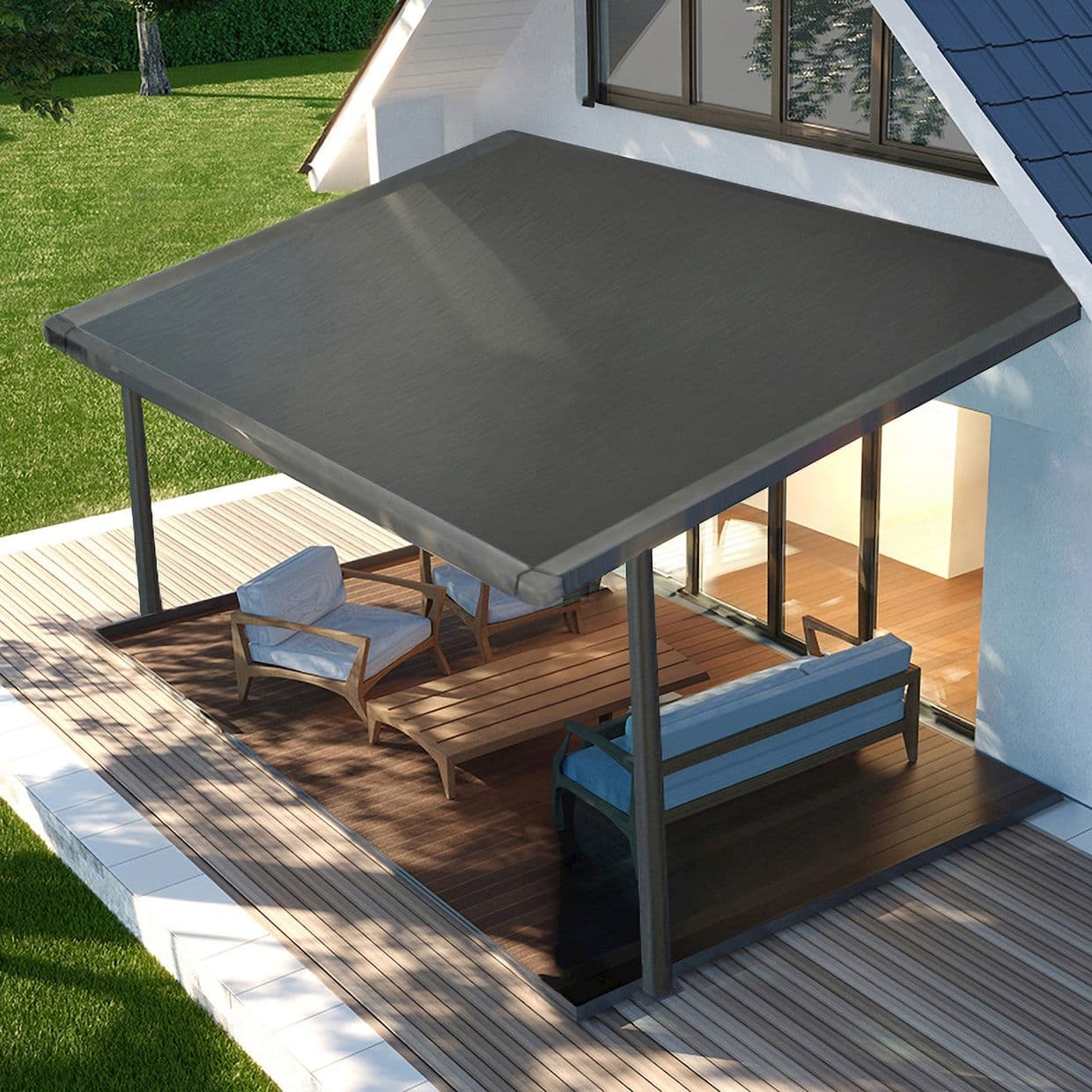 Pique Cedar Awning