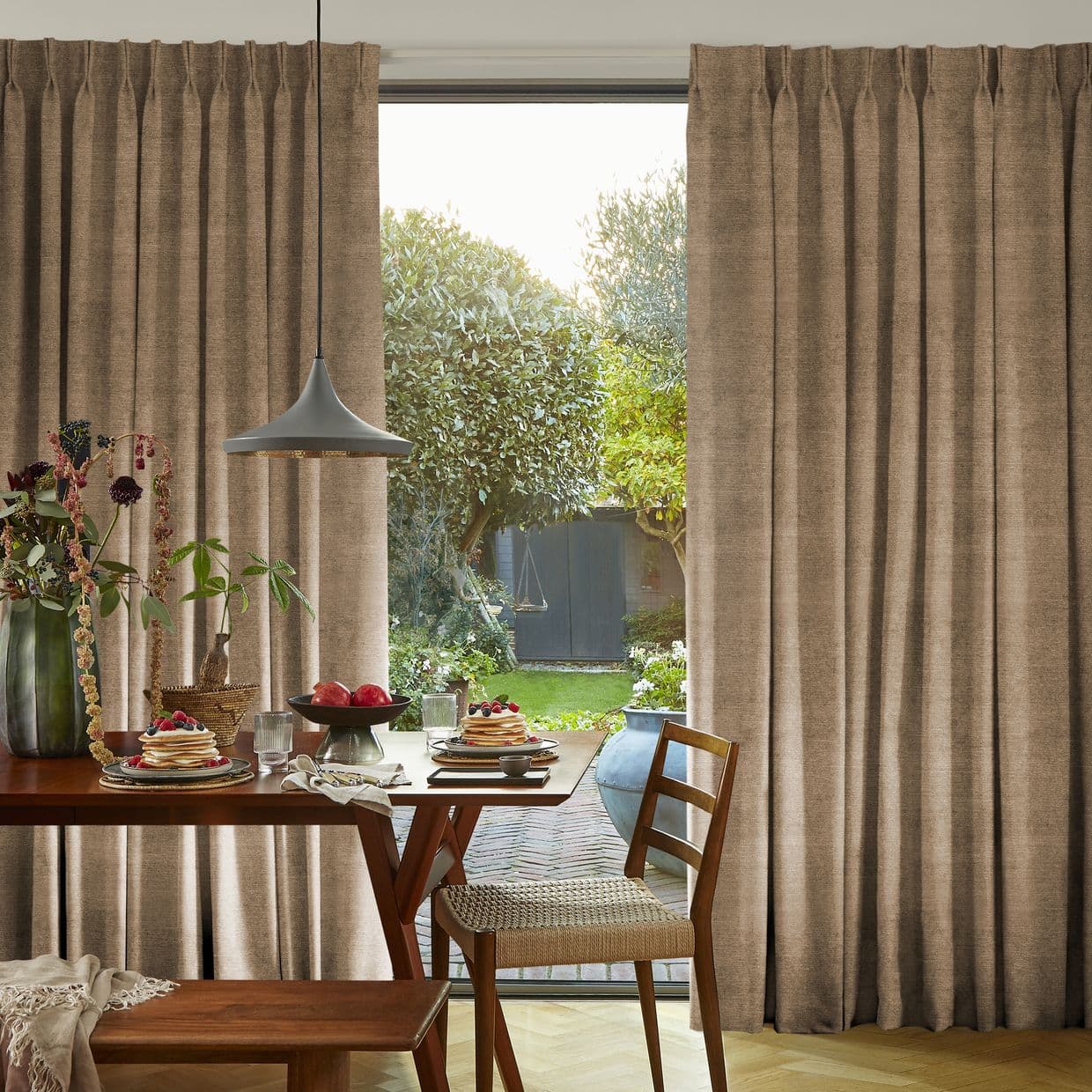Lyon Light Natural Curtain
