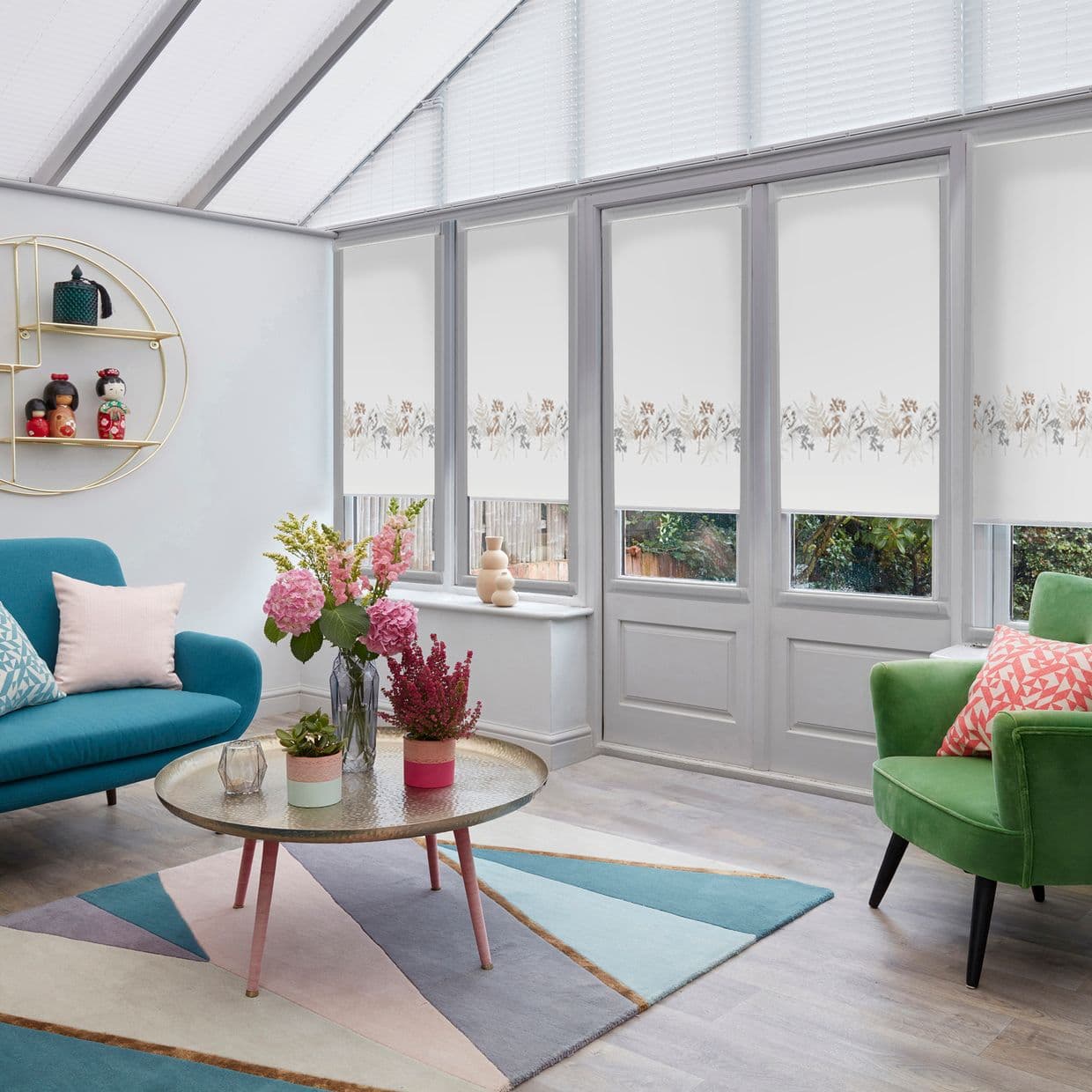 Eden Cocoa Conservatory Roller blind