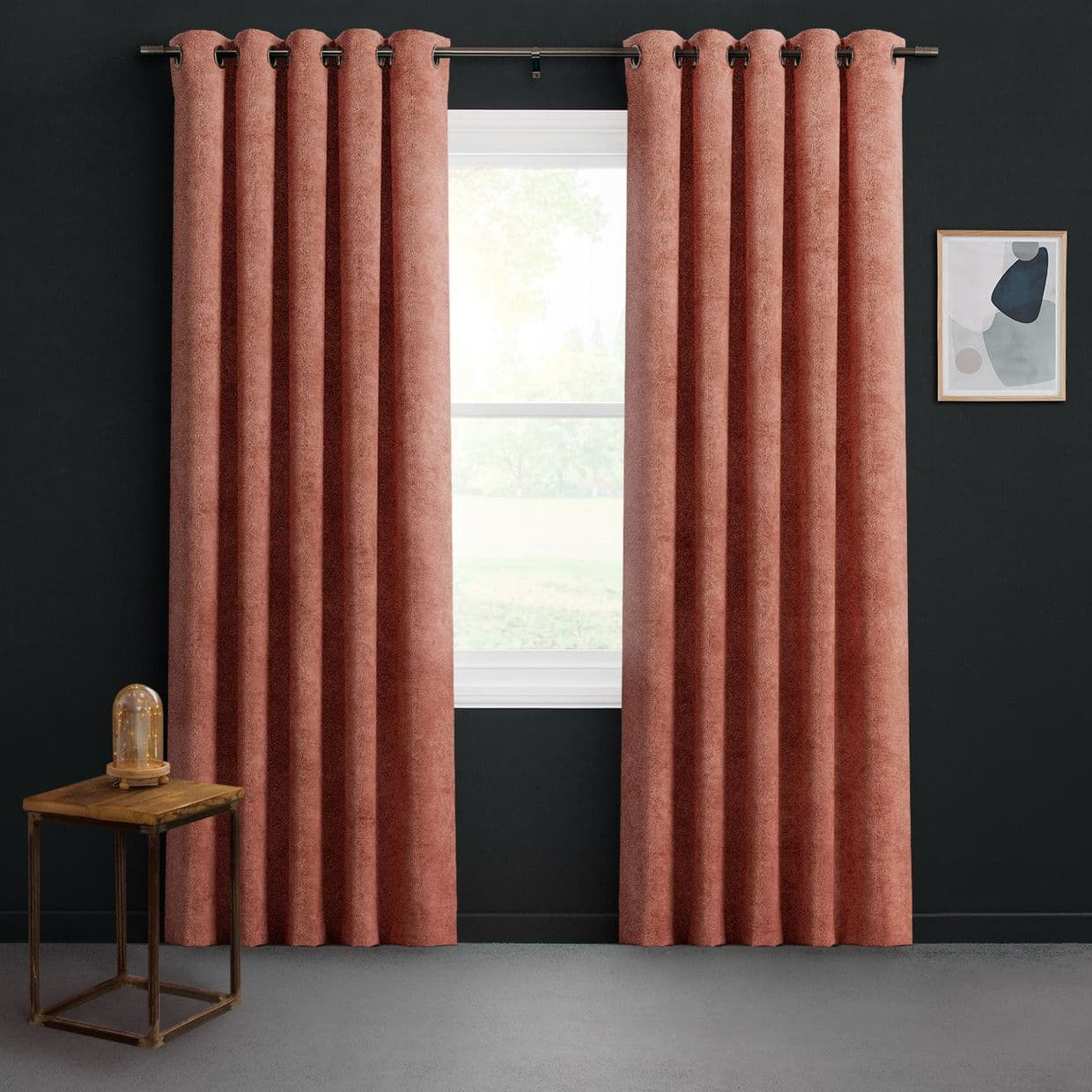 Lyon Coral Curtain