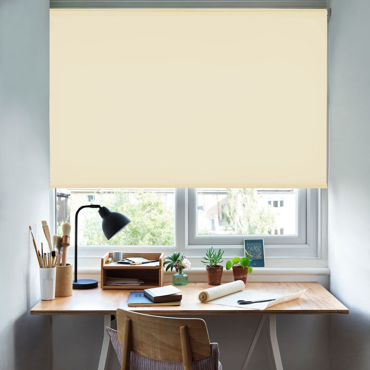 Cordova Vanilla Roller Blind