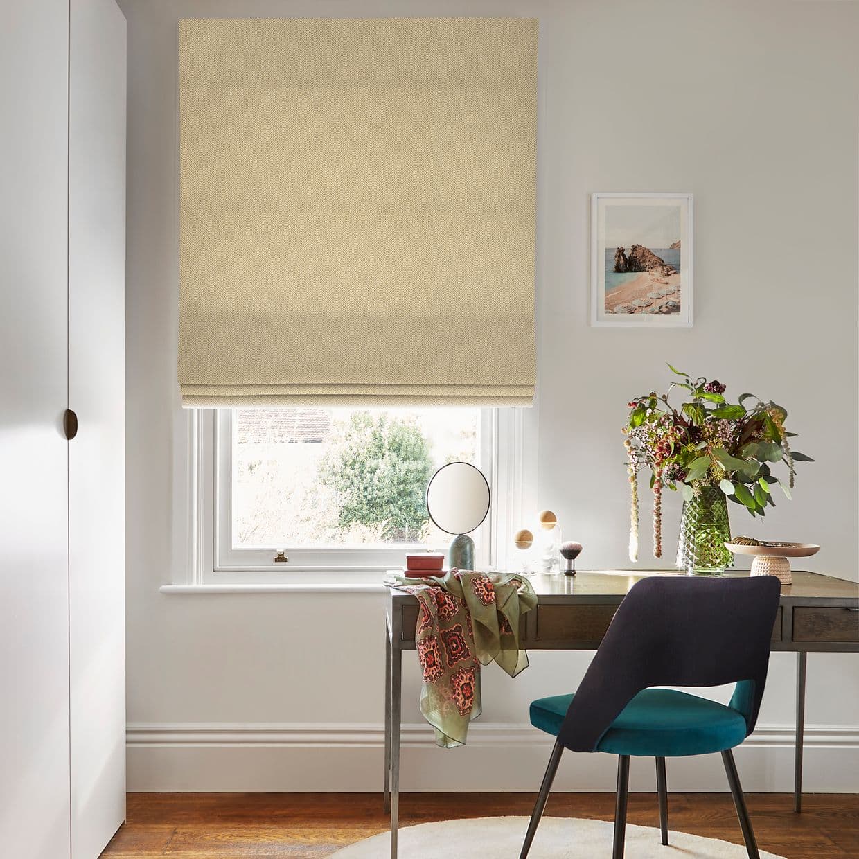Pippa Golden Roman blind