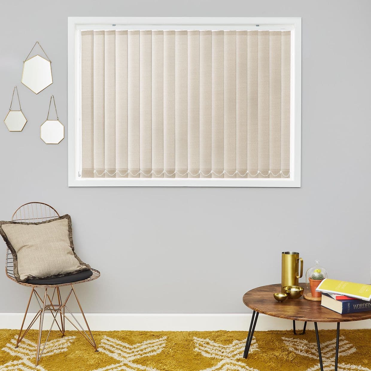 Kelis Barley Vertical Blind