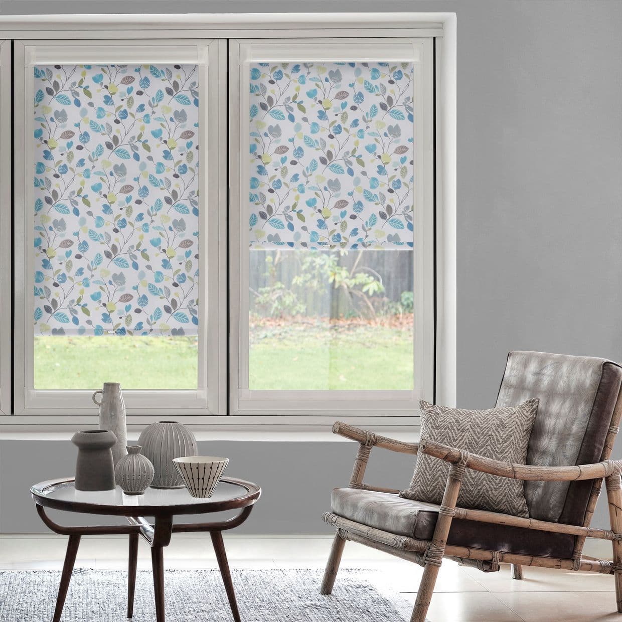 Rosa Lapis Perfect Fit Roller blind