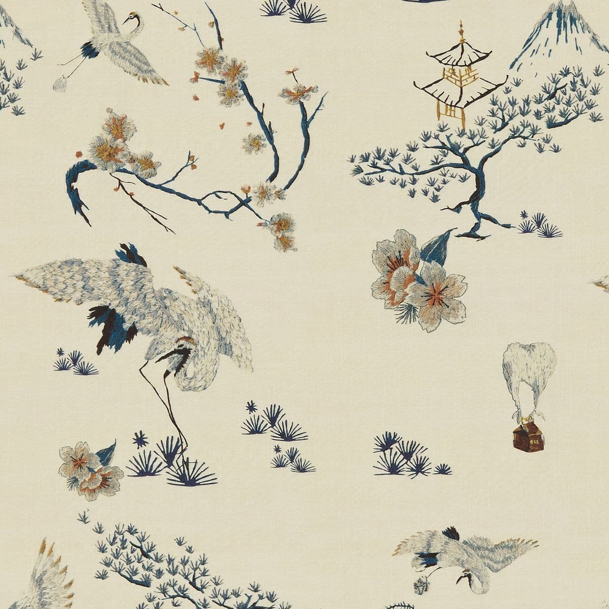 Food Babies Ivory Roman Blind