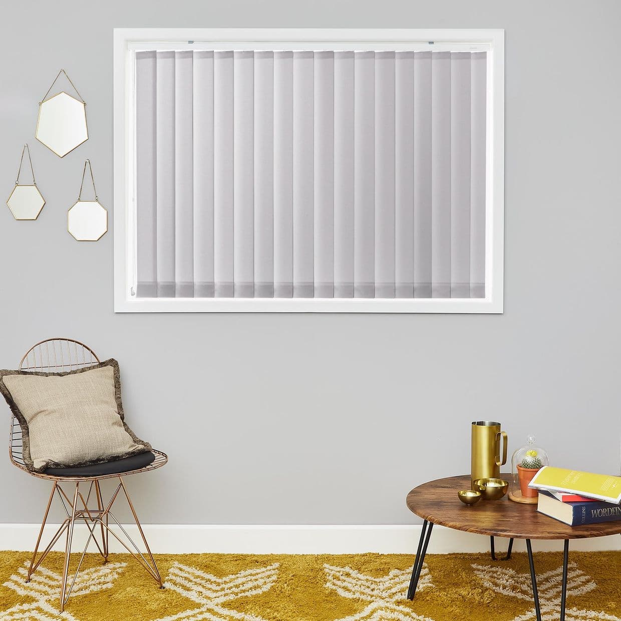 Vivre Dove Vertical Blind