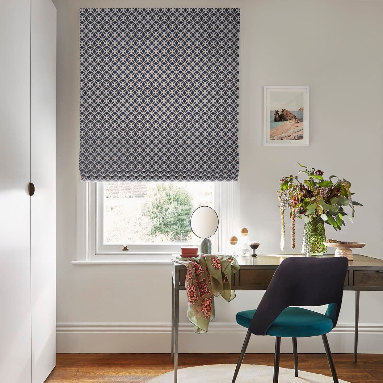 Eclipse Denim Roman blind