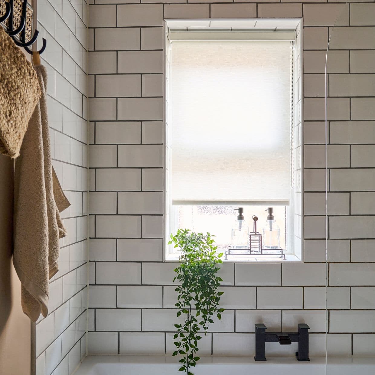 Marco Whitewash Roller Blind