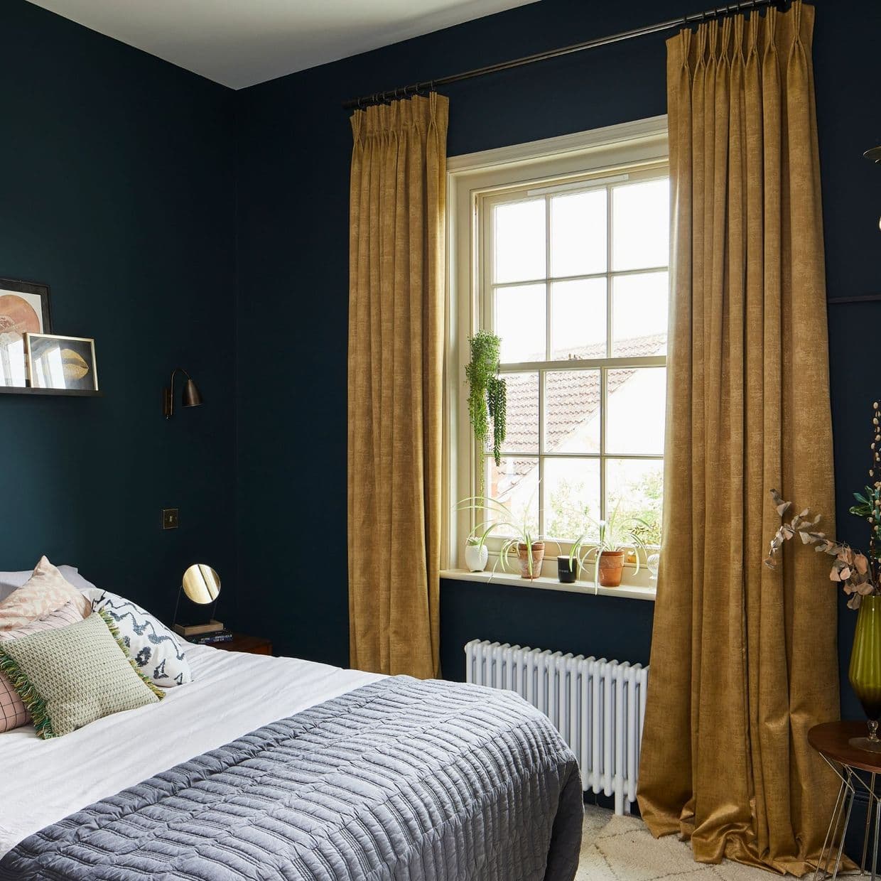 Dusk Brass Curtain