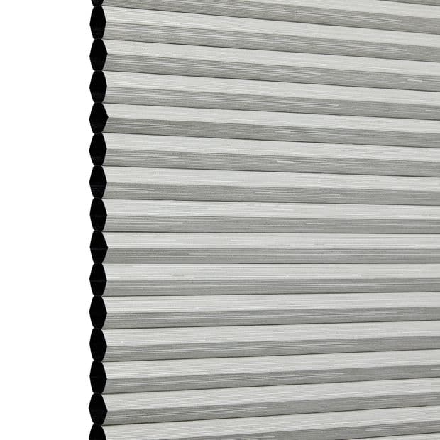 Thermashade Sisal Blackout Ash Pleated Blind