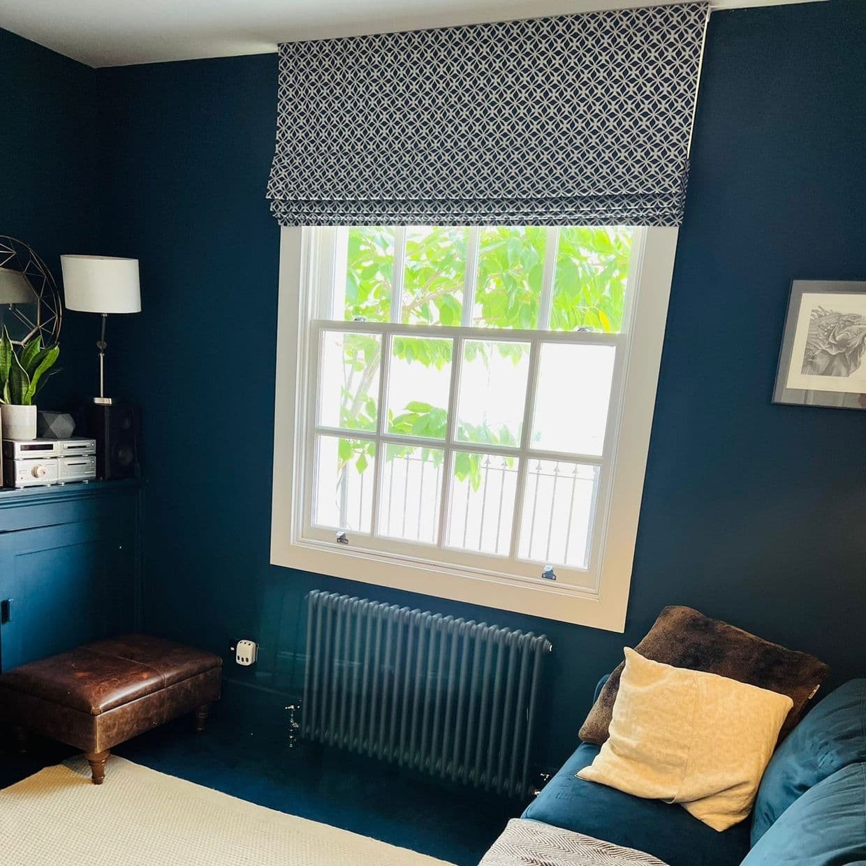 Eclipse Denim Roman blind