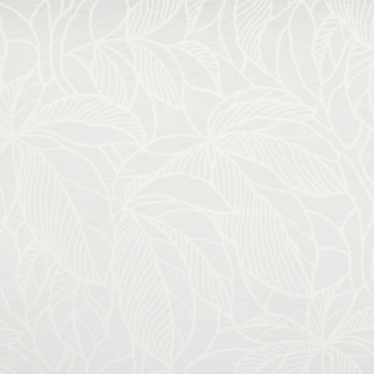 Greenery Fresh White Roller Blind