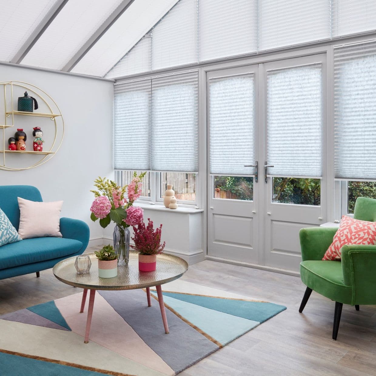 Resume Grey Pleated Blind