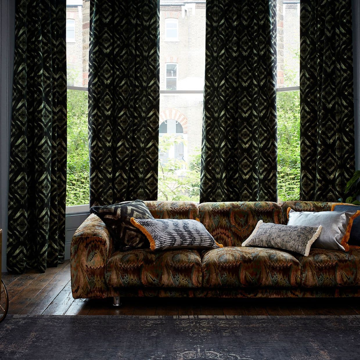 Harkness Gasoline Curtains