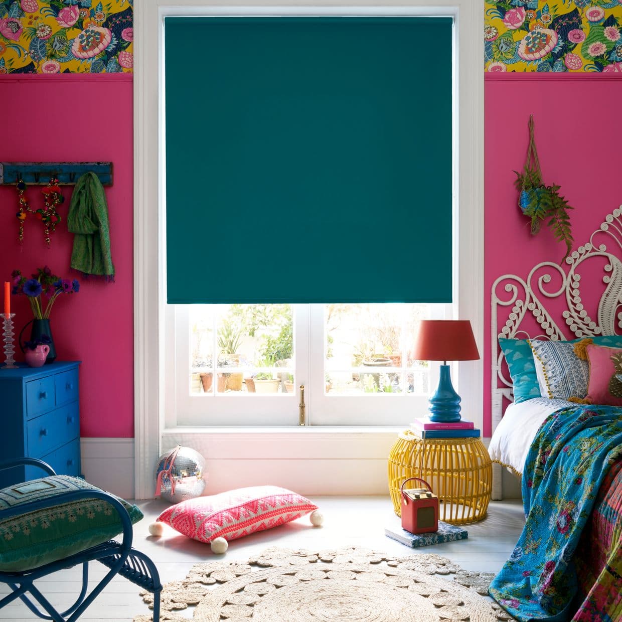 Cordova Peacock Roller Blind
