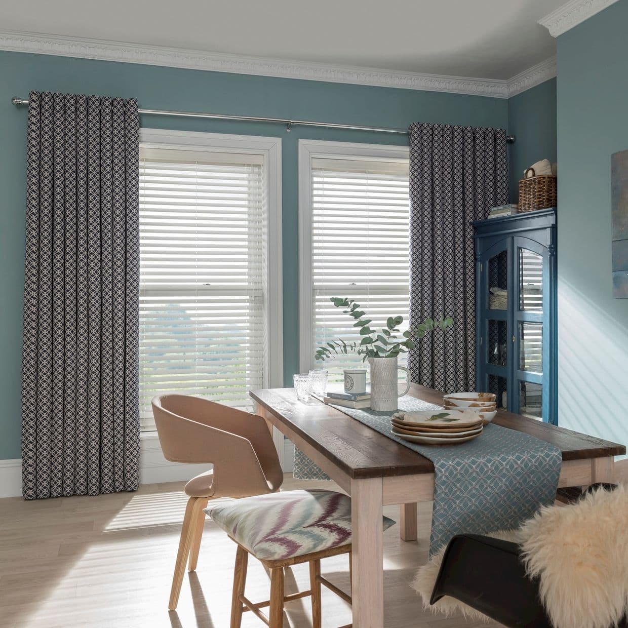 Eclipse Denim Curtain