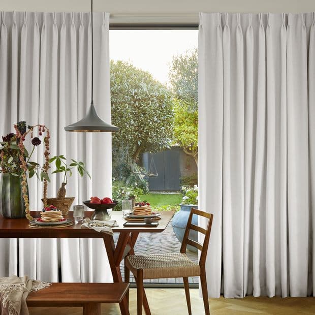 Tetbury White Curtain