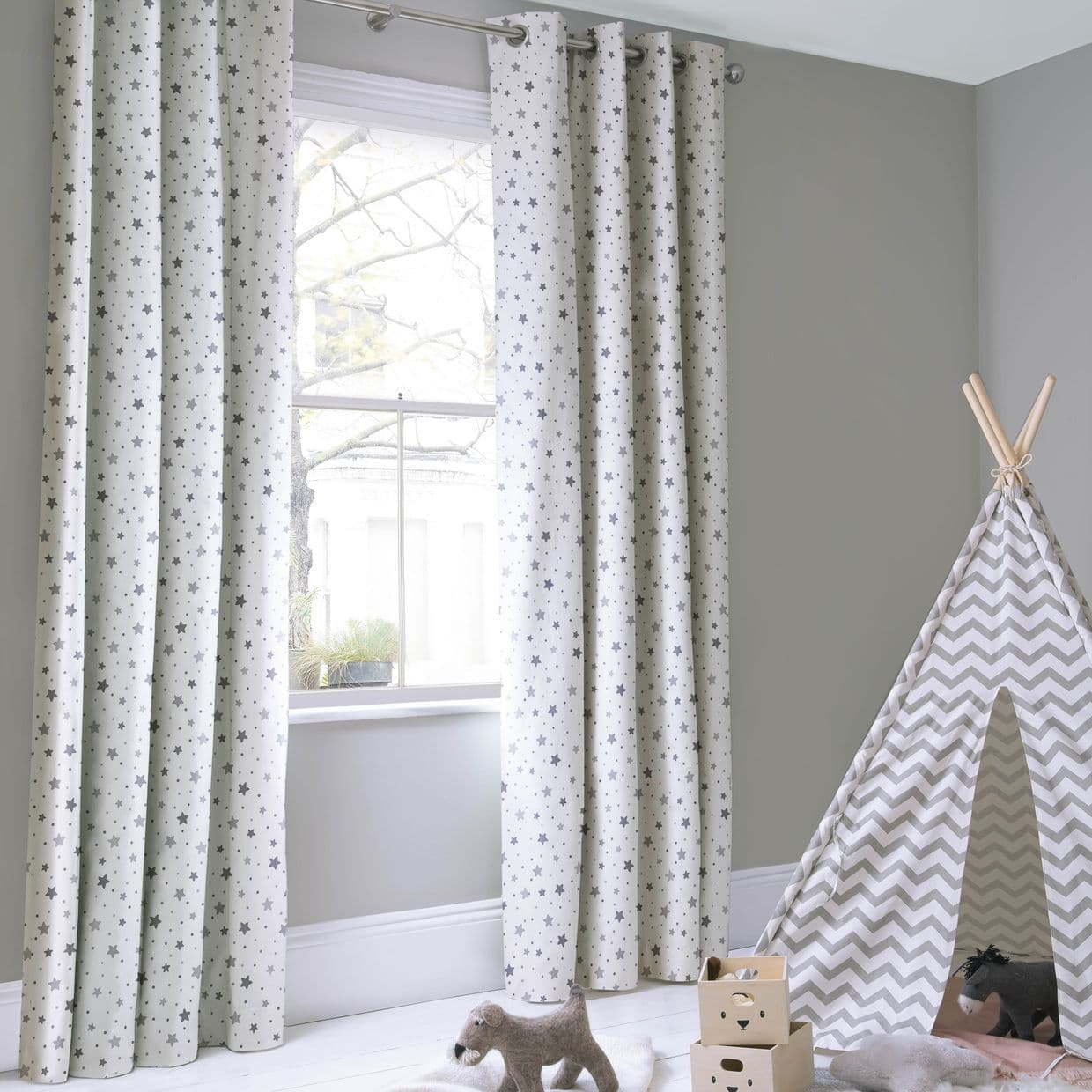 Space Mono Curtain