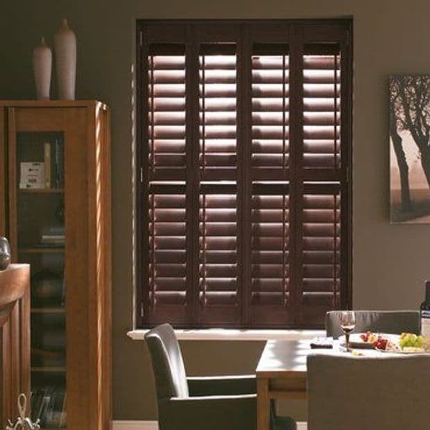 Mahogany Shutter
