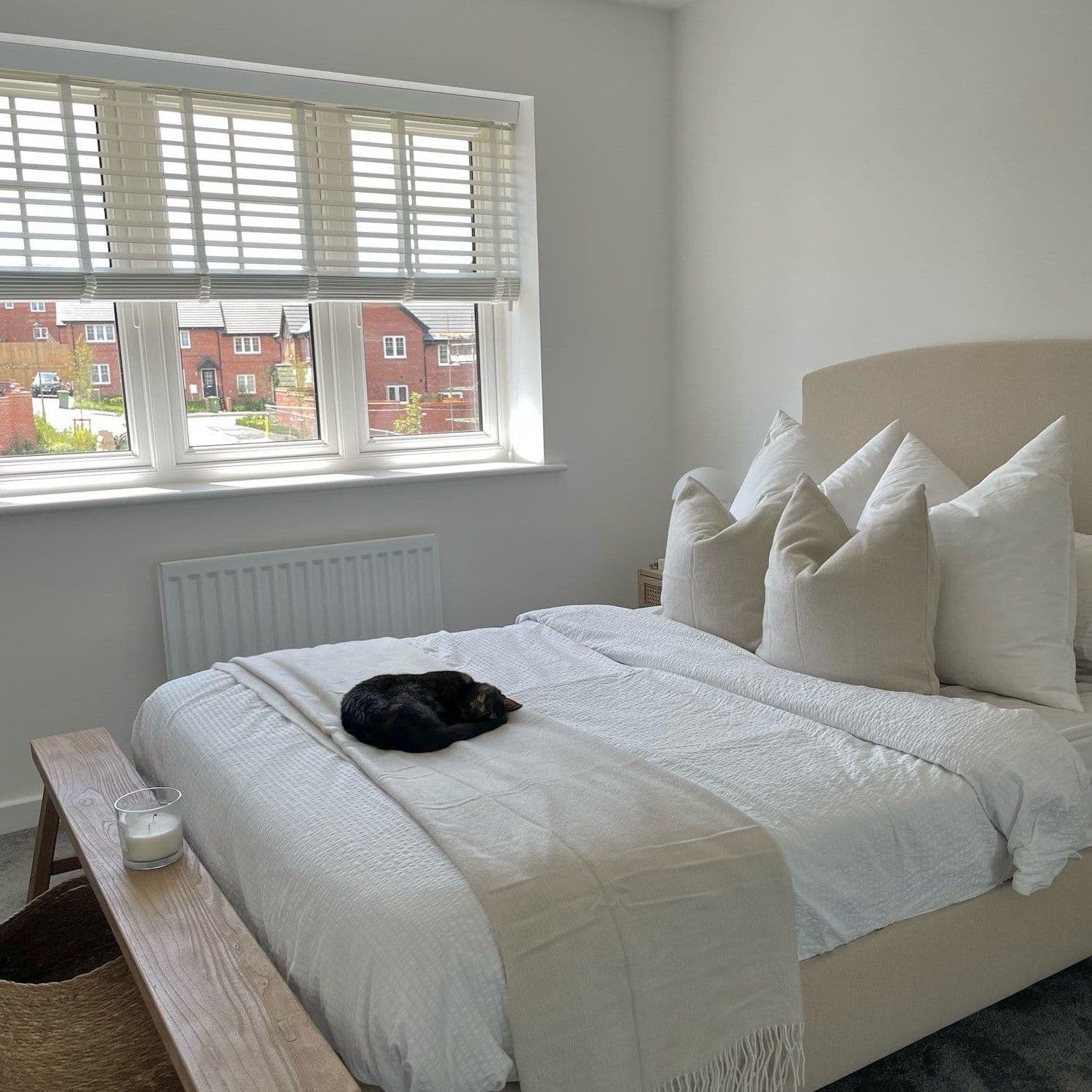 Illusions Fine White Faux Wood Venetian