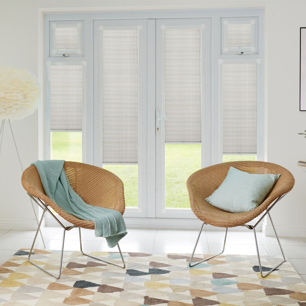 Sasso Sand Perfect fit Pleated blind