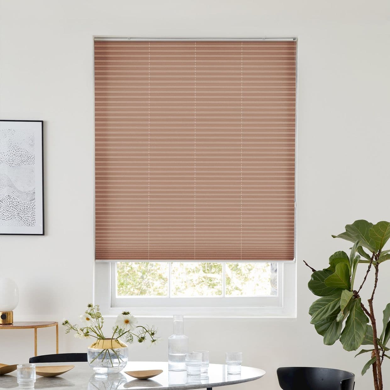INTU Micro Infusion Taupe Pleated Blind