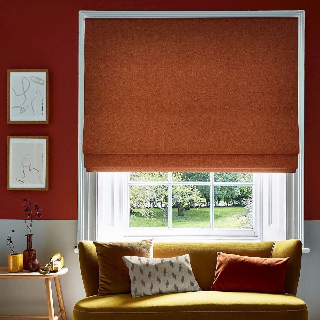 Lindora Sienna Roman Blind