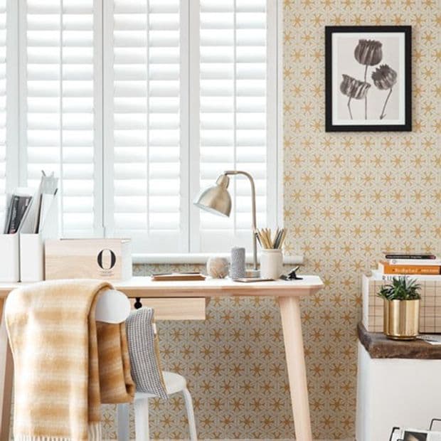 Aura White Shutter