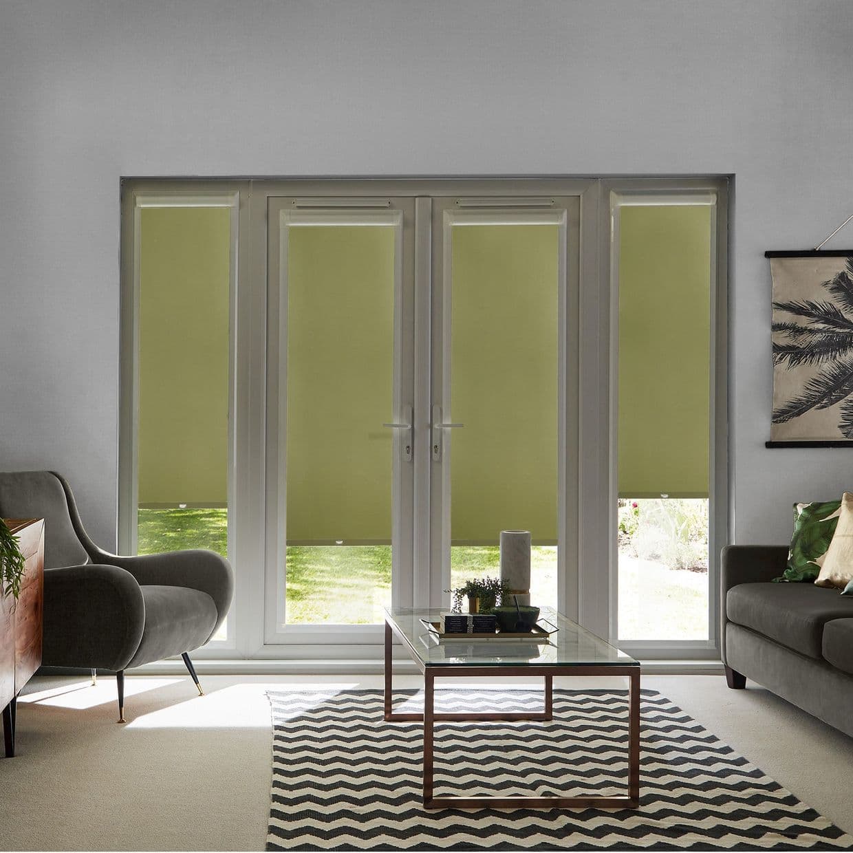 Cordova Pesto Perfect Fit Roller blind
