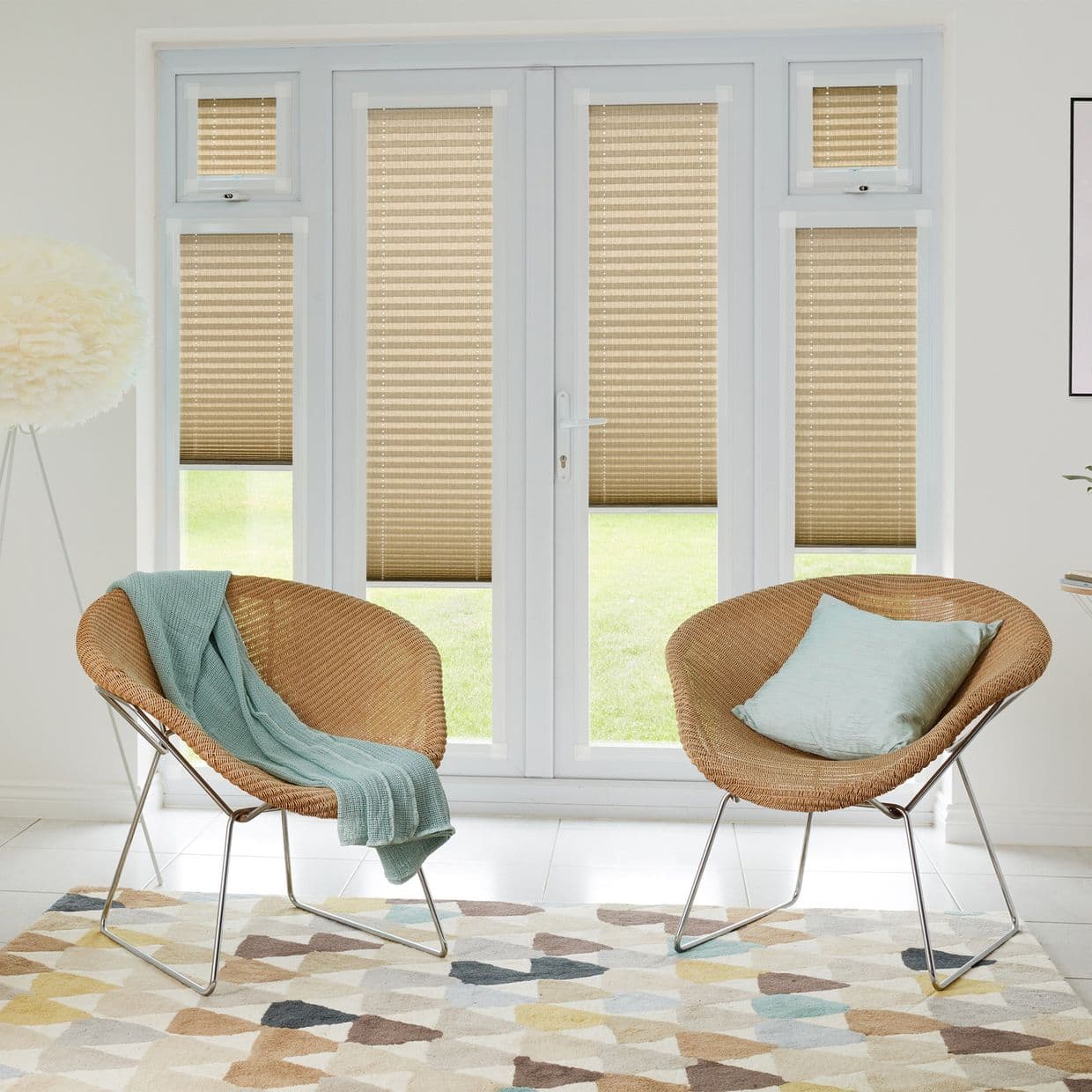 Profusion Champagne Gold Perfect fit Pleated blind
