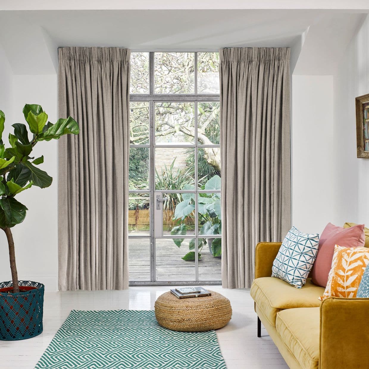 Maxwell Mink Curtain