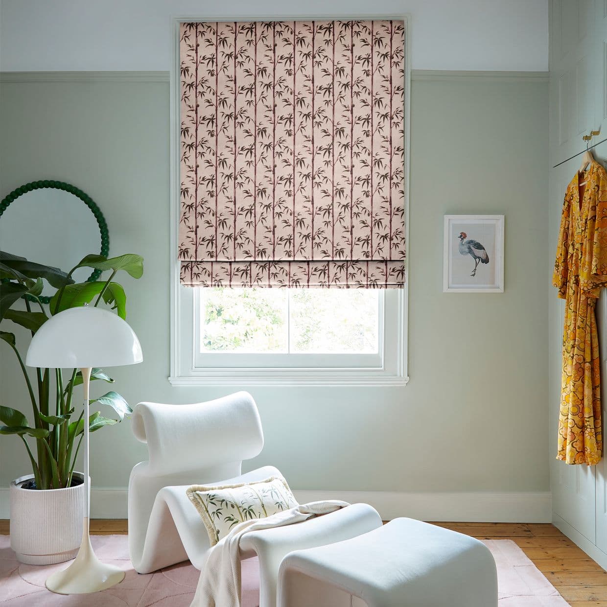Money Tree Valentine Roman Blind