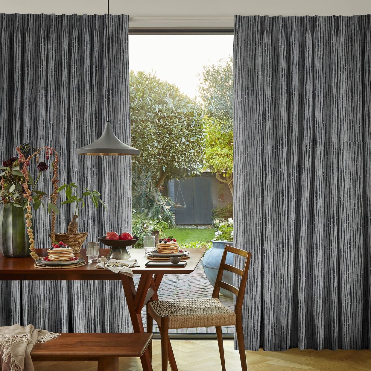 Flourish Nightshadow Curtain