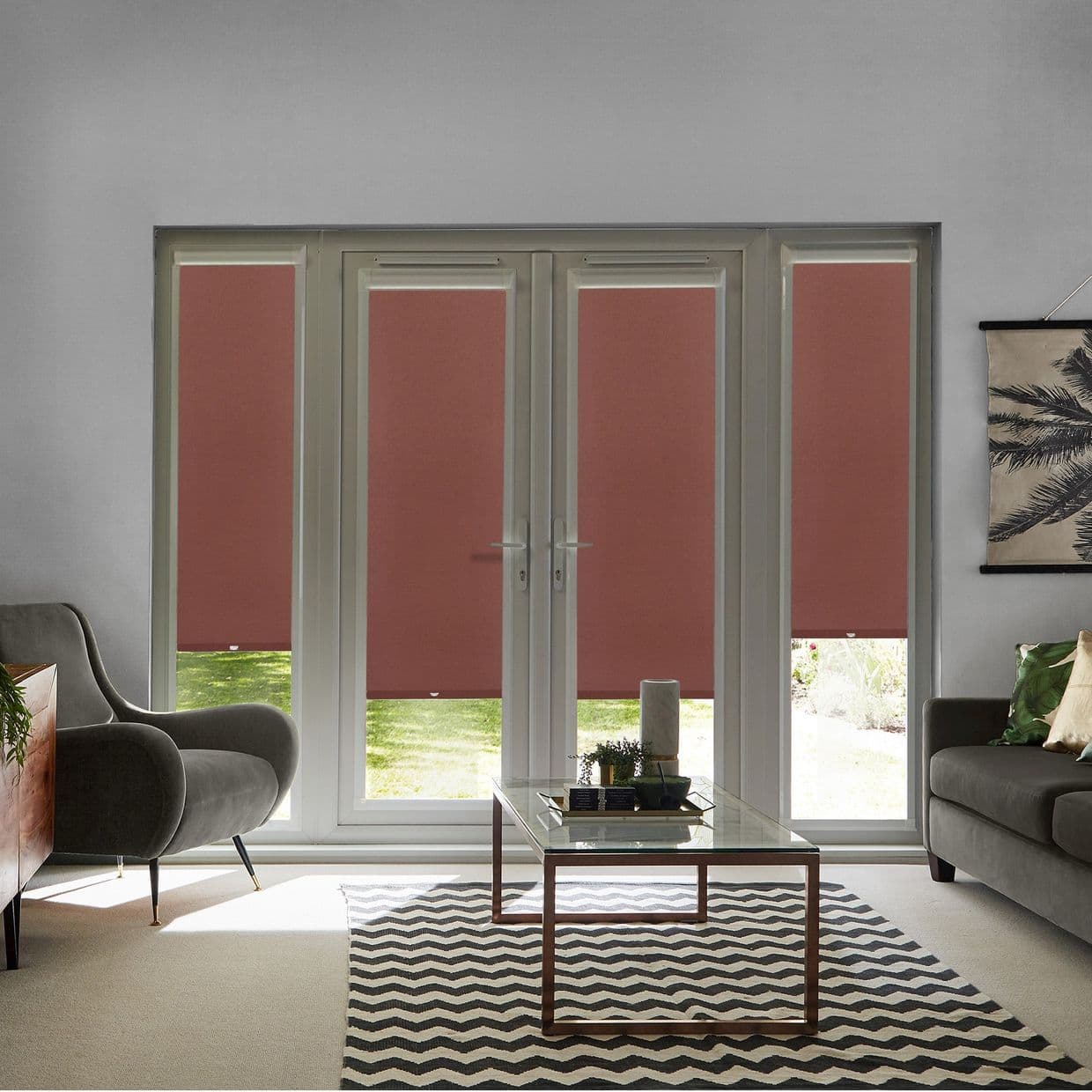 Cordova Chocolate Perfect Fit Roller blind